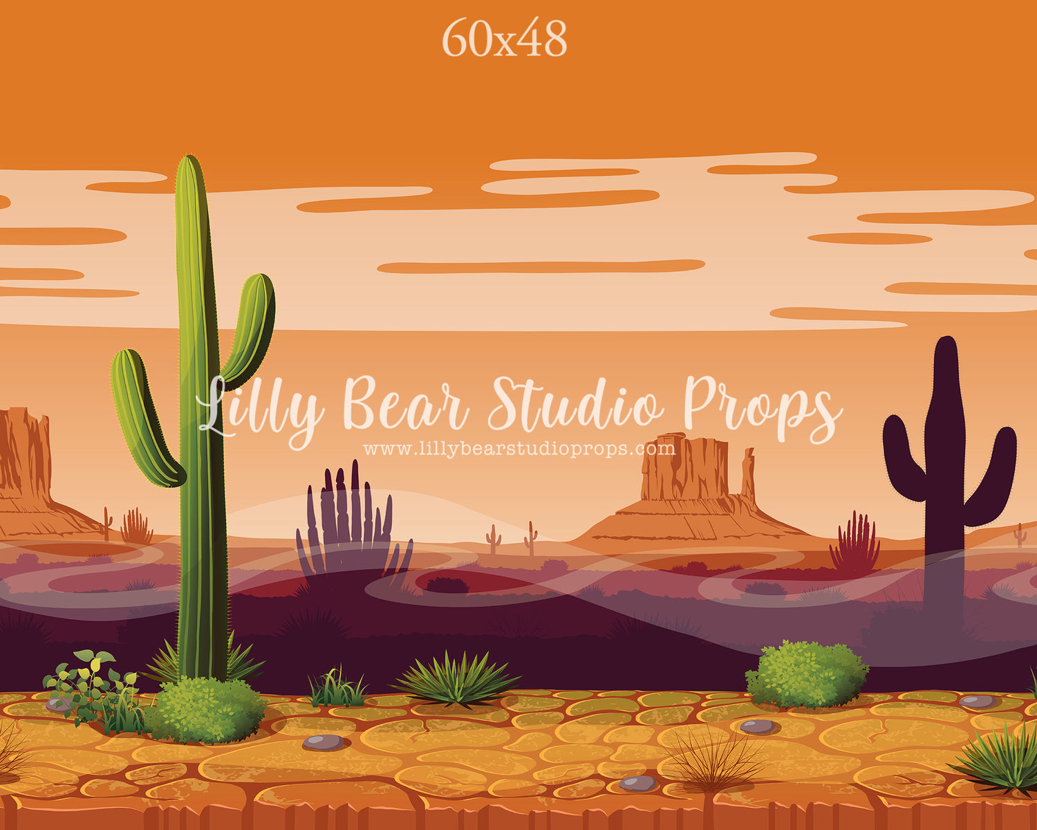 Sahara by Lilly Bear Studio Props sold by Lilly Bear Studio Props, boys - catus - desert - desert cactus - FABRICS - gi