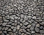Salt & Pepper Cobblestone Floor by Lilly Bear Studio Props sold by Lilly Bear Studio Props, christmas - cobblestone - c