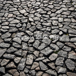 Salt & Pepper Cobblestone Floor by Lilly Bear Studio Props sold by Lilly Bear Studio Props, christmas - cobblestone - c
