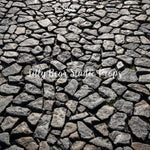 Salt & Pepper Cobblestone Floor by Lilly Bear Studio Props sold by Lilly Bear Studio Props, christmas - cobblestone - c