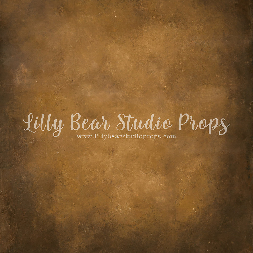 Salted Caramel by Blue Rooster Studio sold by Lilly Bear Studio Props, brown - FABRICS - fine art - hand painted - text
