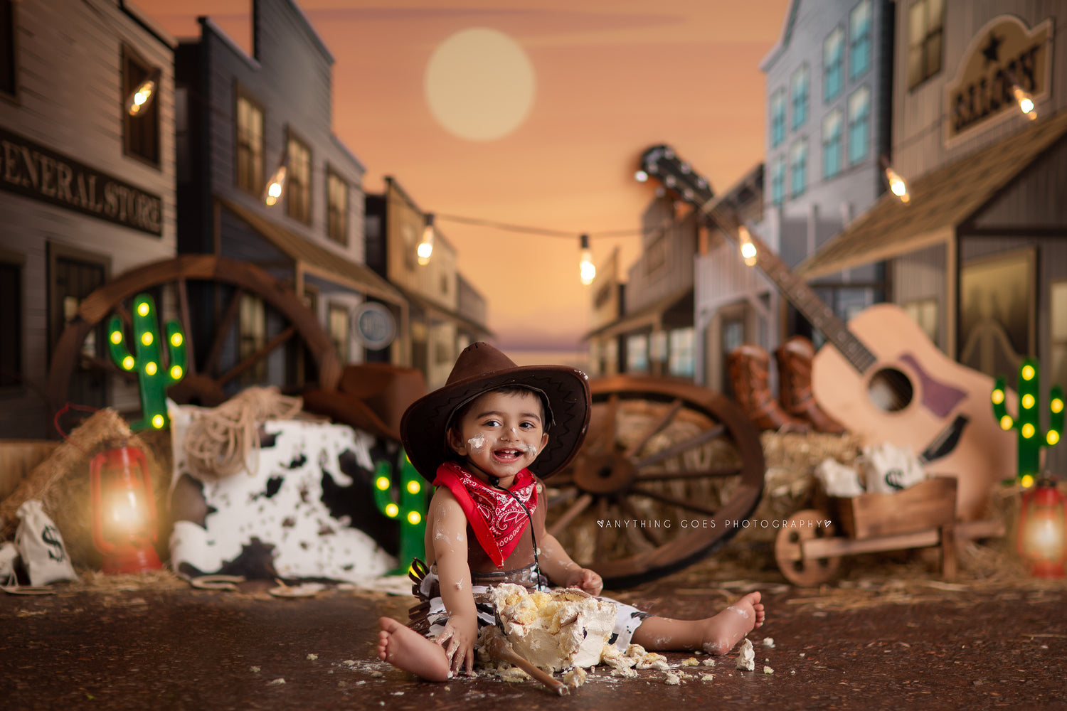 Western World by Anything Goes Photography sold by Lilly Bear Studio Props, boys - catus - country - country music - co