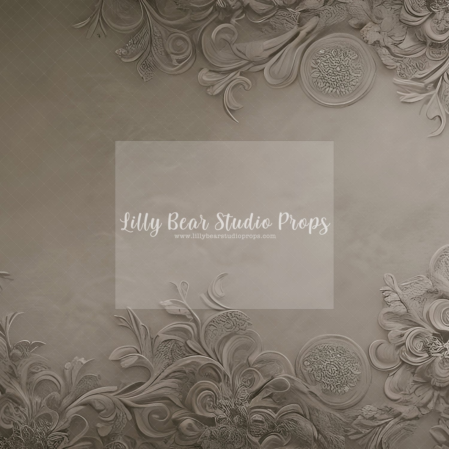 Sand Floral Swirl Texture