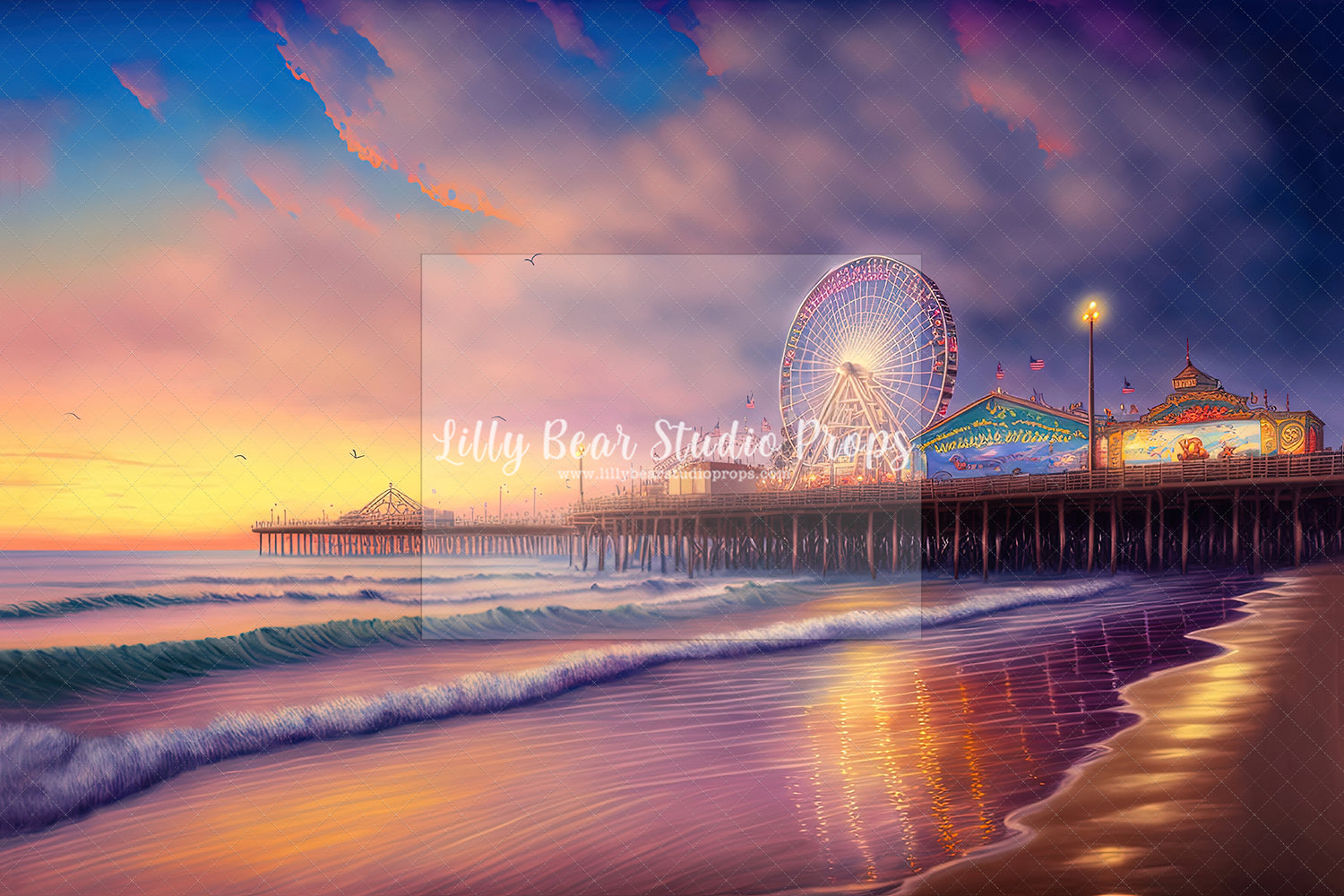 Santa Monica Sunset Pier