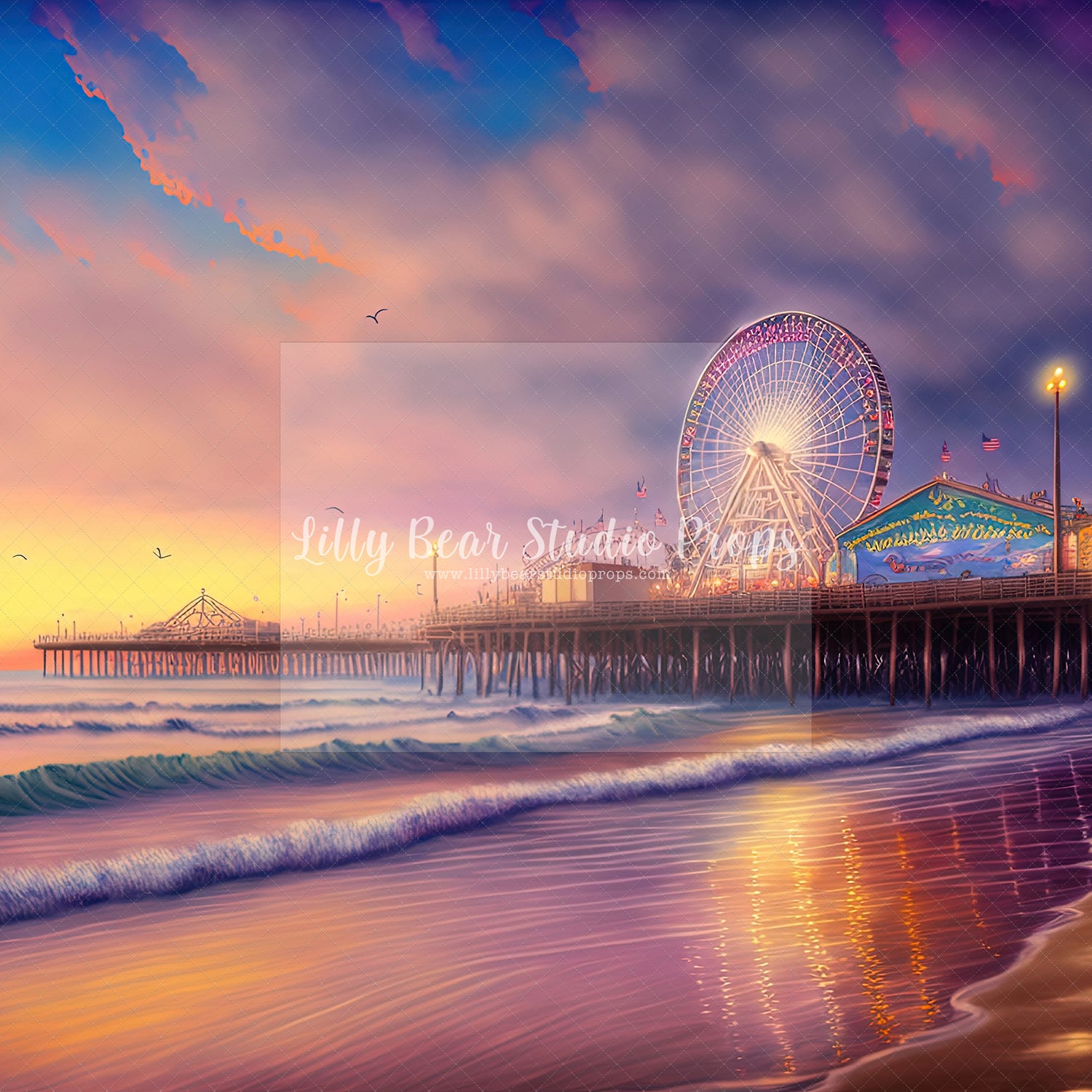 Santa Monica Sunset Pier