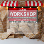Santa's List - Lilly Bear Studio Props, christmas, Cozy, Decorated, Festive, Giving, Holiday, Holy, Hopeful, Joyful, Merry, Peaceful, Peacful, Red & Green, Seasonal, Winter, Xmas, Yuletide