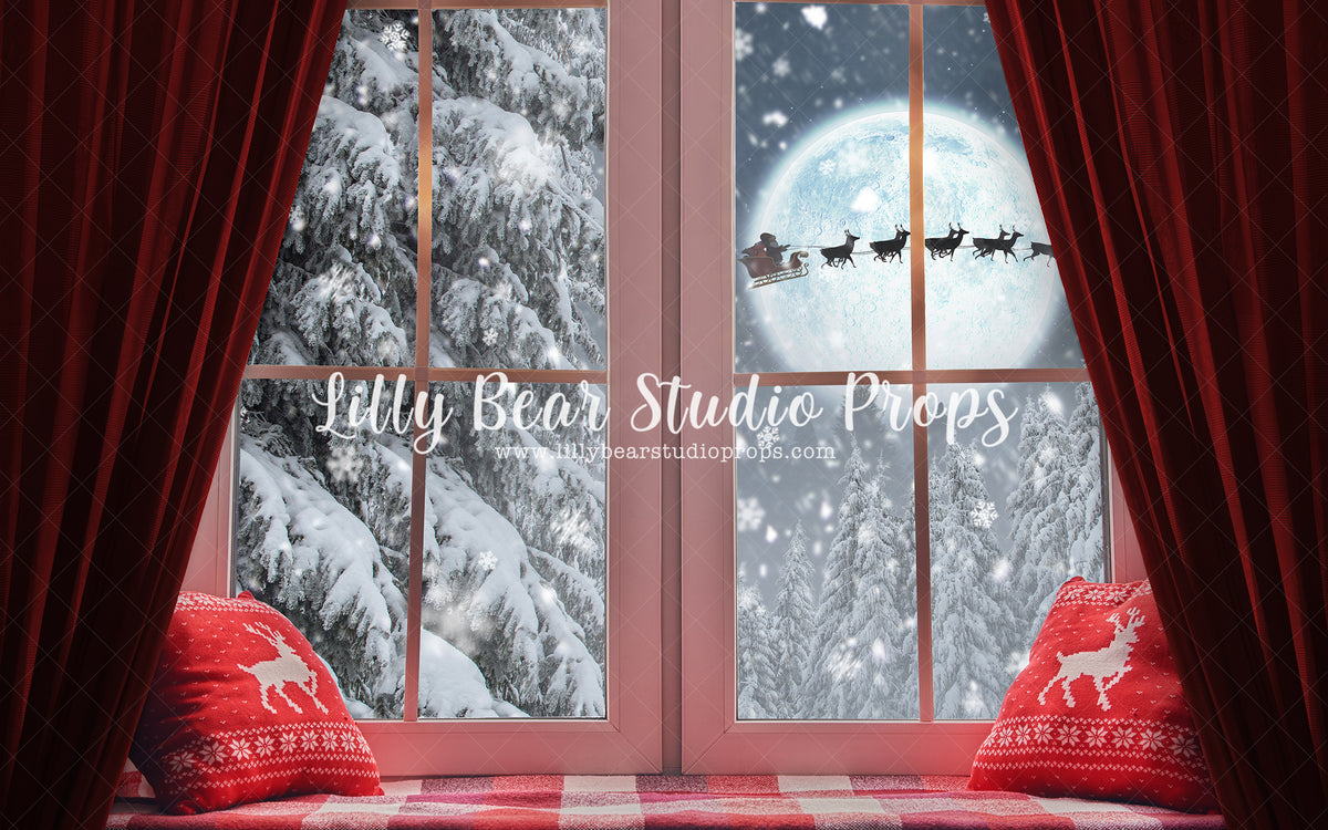 Santa's On His Way by Lilly Bear Studio Props sold by Lilly Bear Studio Props, christmas - holiday