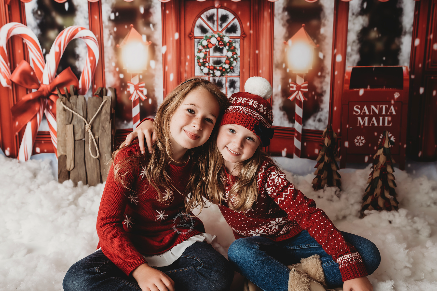 Santa's Toy Shop by Jessica Ruth Photography sold by Lilly Bear Studio Props, candy cane - christmas - christmas gifts
