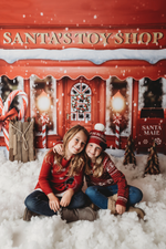 Santa's Toy Shop by Jessica Ruth Photography sold by Lilly Bear Studio Props, candy cane - christmas - christmas gifts