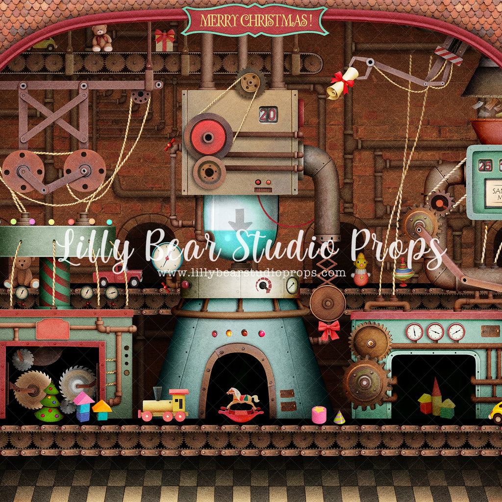 Santa's Workshop by Lilly Bear Studio Props sold by Lilly Bear Studio Props, christmas - holiday