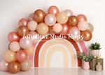 Scandinavian Balloon Rainbow - Lilly Bear Studio Props, anchor, arrows, balloon, balloon chic, balloon garland, balloons, boho chic, bow and arrow, cake smash, FABRICS, girl, metallic balloon, mint, pastel, pink, pretty cake smash, scandinavian, Scandinavian rainbow, spring scandinavian