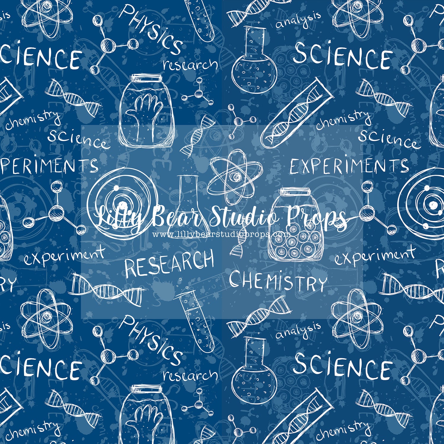 Science - 84x60' Wrinkle Free Fabric RTS