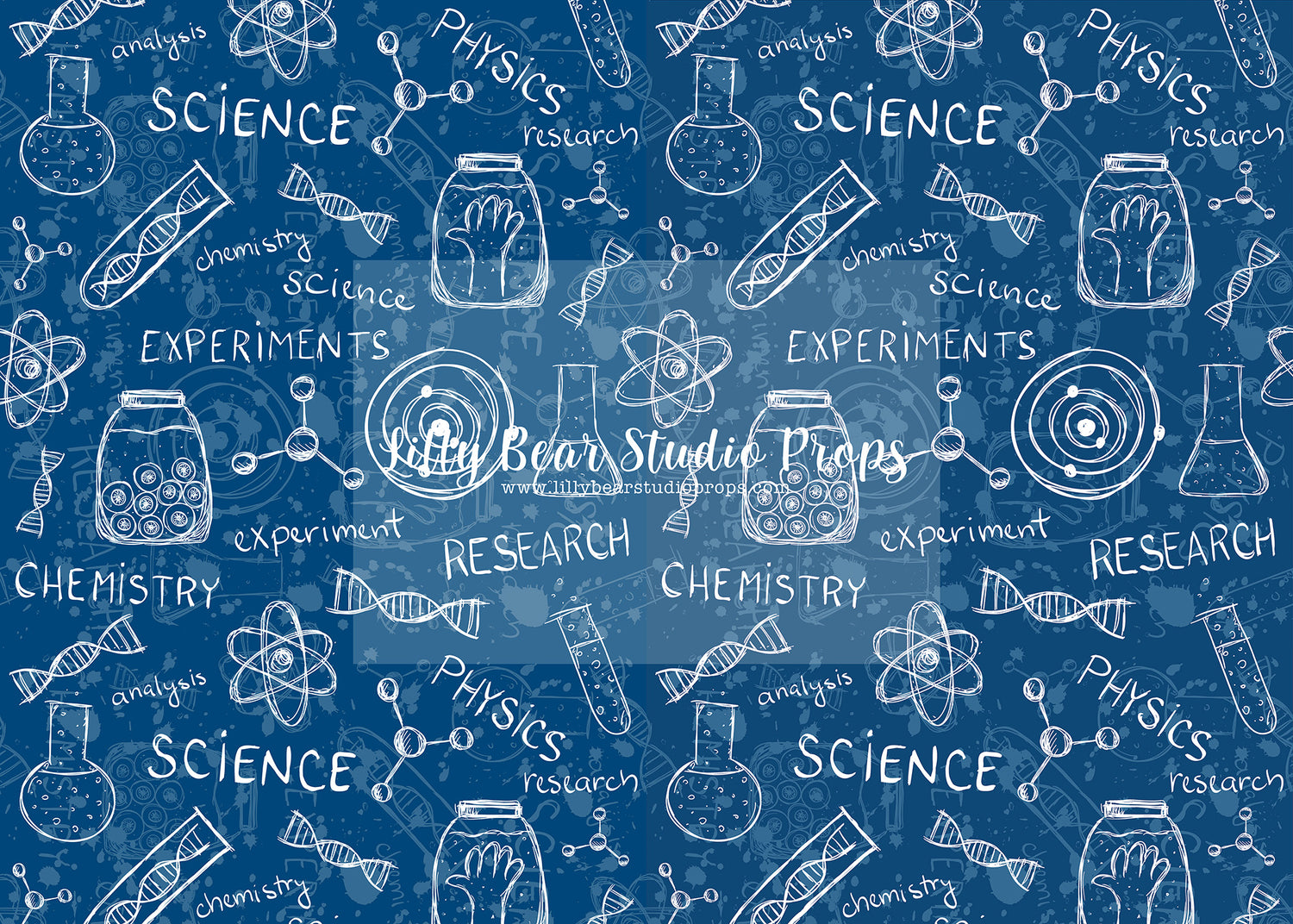 Science - 84x60' Wrinkle Free Fabric RTS