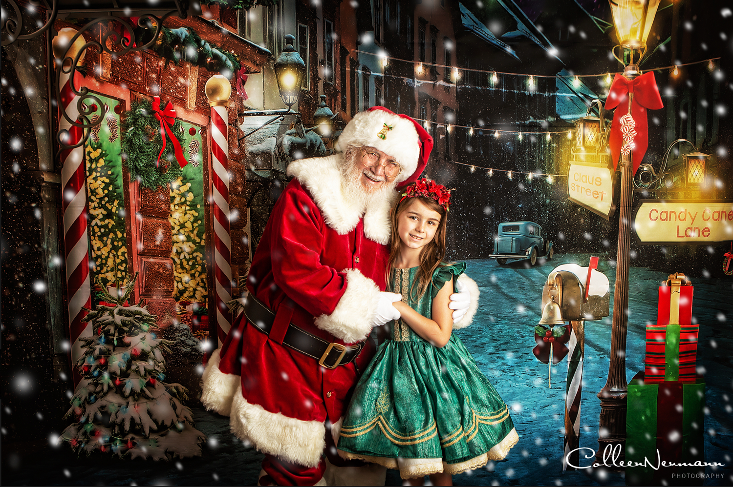 Candy Cane Lane - Lilly Bear Studio Props, christmas, Cozy, Decorated, Festive, Giving, Holiday, Holy, Hopeful, Joyful, Merry, Peaceful, Peacful, Red & Green, Seasonal, Winter, Xmas, Yuletide