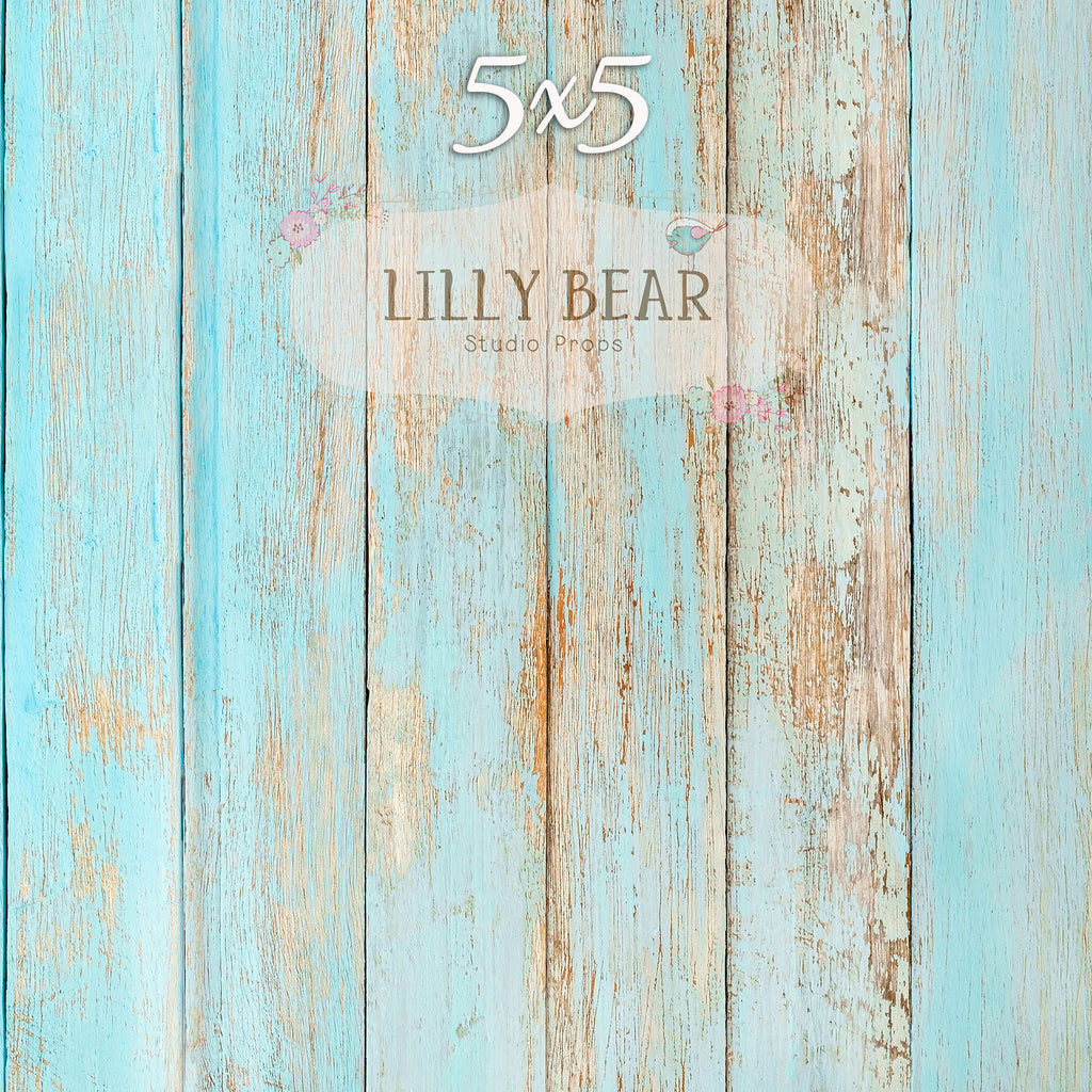 Sea Side Vertical Wood Planks Floor - Lilly Bear Studio Props, FABRICS, FLOORS, mat floors