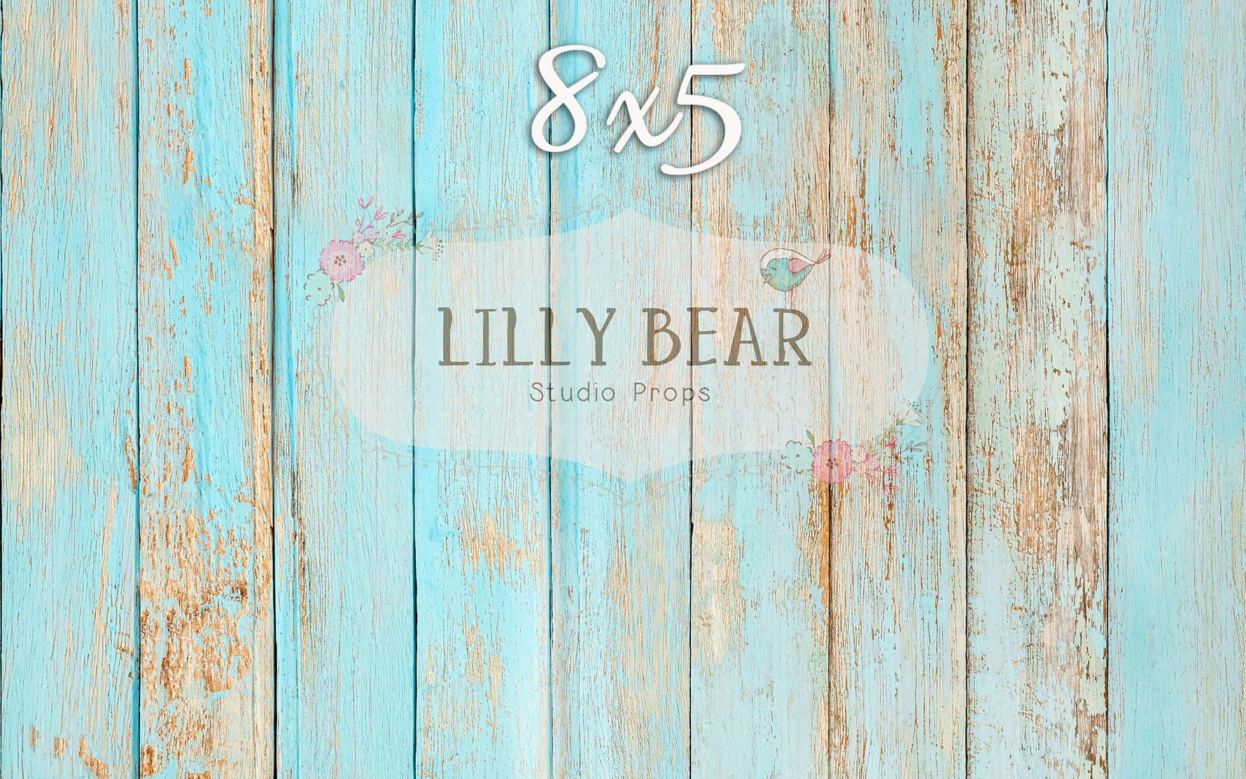 Sea Side Vertical Wood Planks Floor - Lilly Bear Studio Props, FABRICS, FLOORS, mat floors