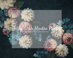 Serenity - Lilly Bear Studio Props, fine art, floral, girls, hand painted