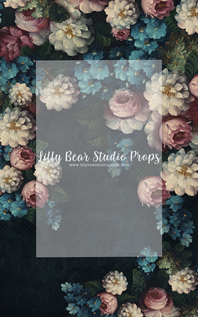 Serenity - Lilly Bear Studio Props, fine art, floral, girls, hand painted