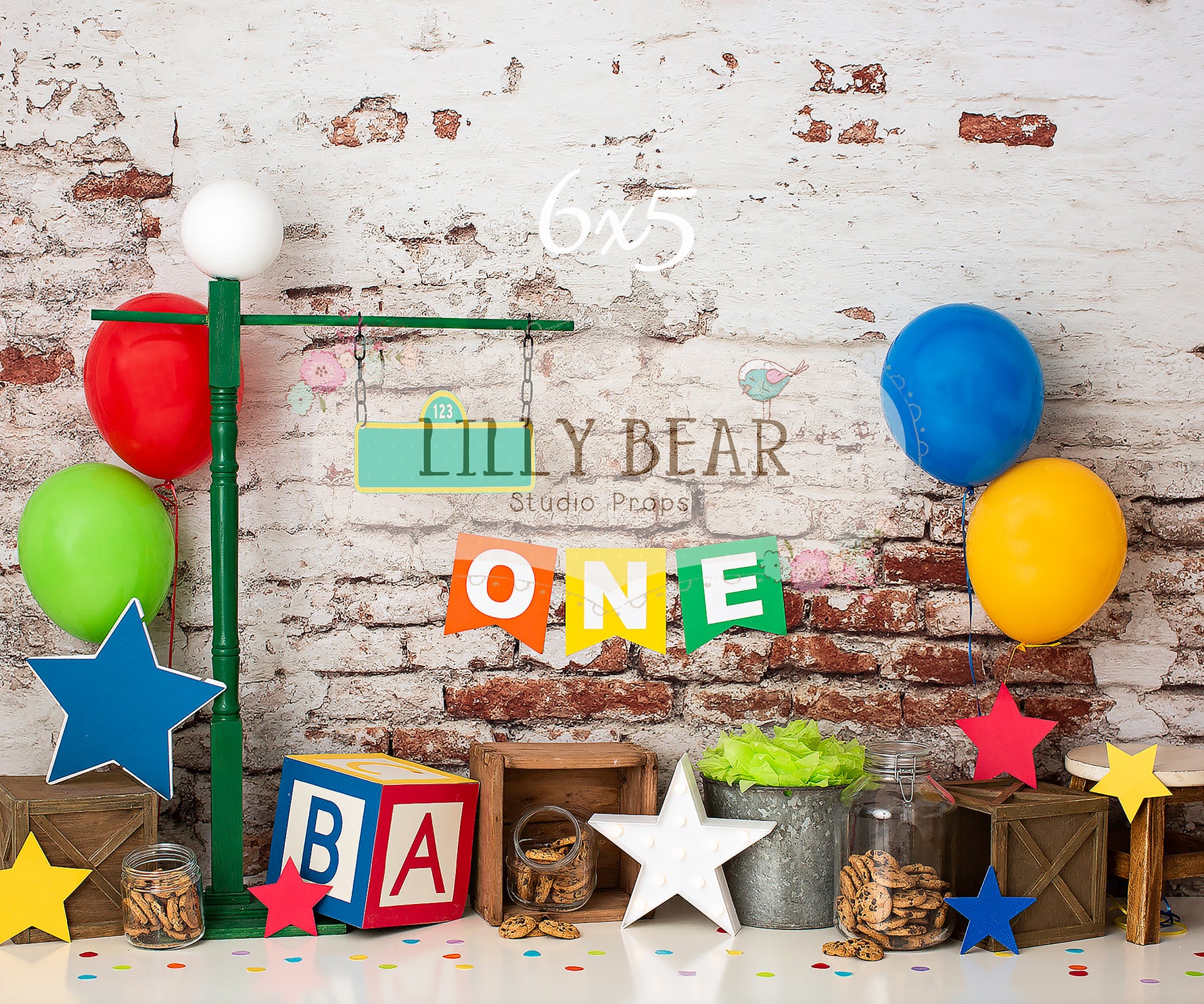 Friendly Street "ONE" - Lilly Bear Studio Props, big bird, burt, cookie monster, cookie monter, elmo, ernie and bert, FABRICS, oscar the grouch, seasme street, sesame street