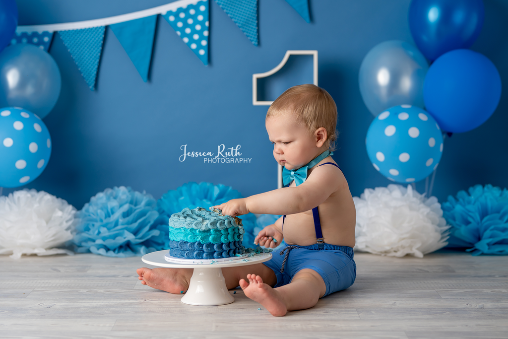 Shades of Blue by Jessica Ruth Photography sold by Lilly Bear Studio Props, balloon - balloons - birthday - blue - blue