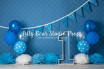 Shades of Blue Birthday by Jessica Ruth Photography sold by Lilly Bear Studio Props, balloon - balloons - birthday - bl