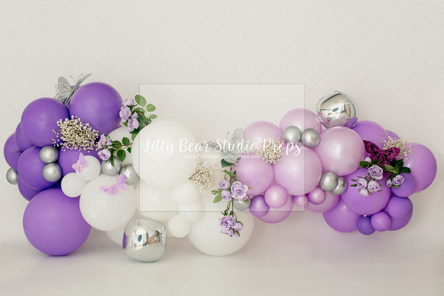 Shades of Purple Garland