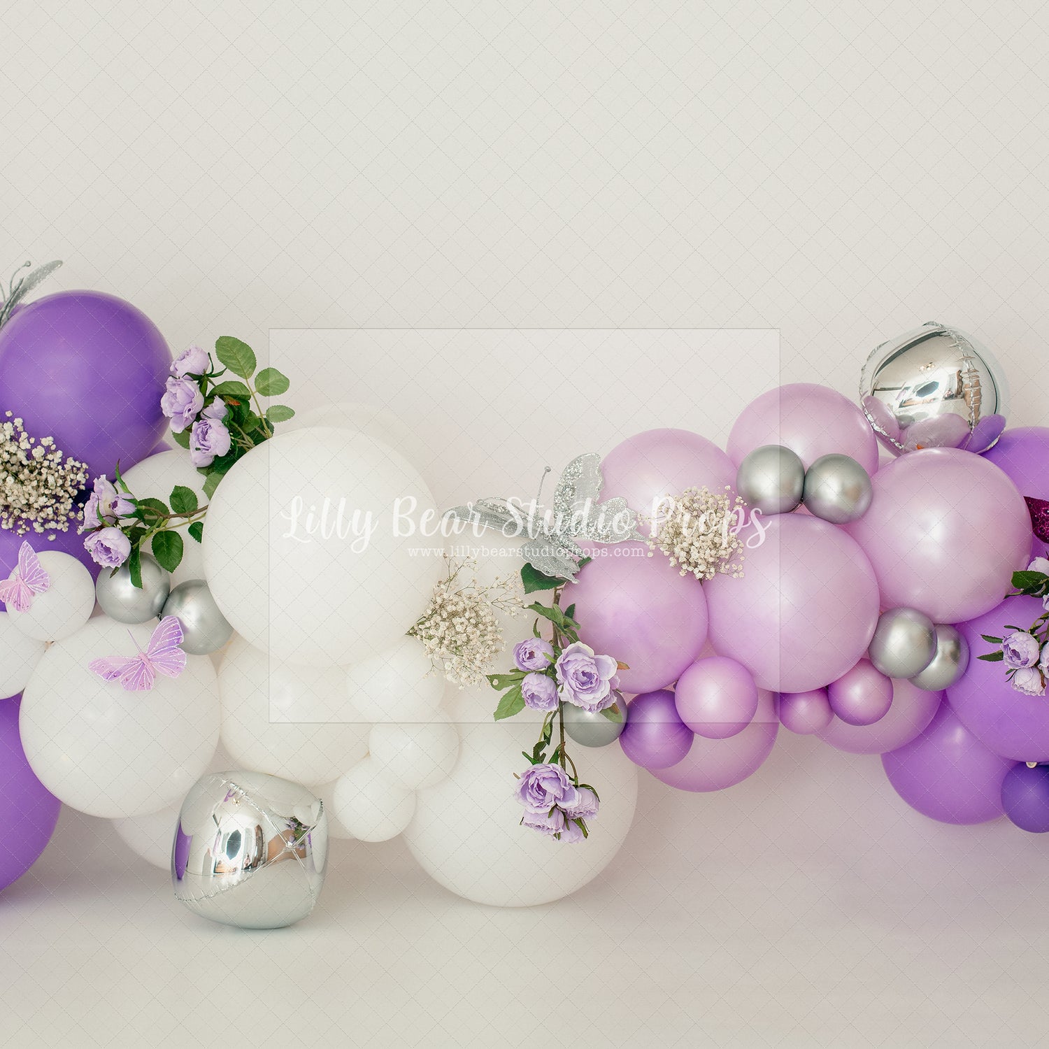 Shades of Purple Garland