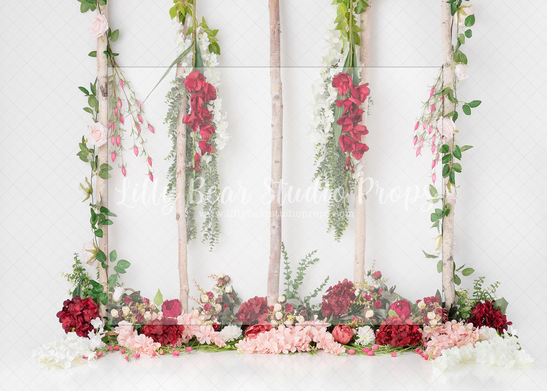 Shades of Rose - Lilly Bear Studio Props, blush flowers, boho spring, boho teepee, FABRICS, flower garden, flower window, flowers, spring, spring flowers, spring garden, spring window, teepee, teepee tent