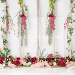 Shades of Rose - Lilly Bear Studio Props, blush flowers, boho spring, boho teepee, FABRICS, flower garden, flower window, flowers, spring, spring flowers, spring garden, spring window, teepee, teepee tent
