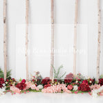 Shades of Rose Branches - Lilly Bear Studio Props, blush flowers, boho spring, boho teepee, FABRICS, flower garden, flower window, flowers, spring, spring flowers, spring garden, spring window, teepee, teepee tent