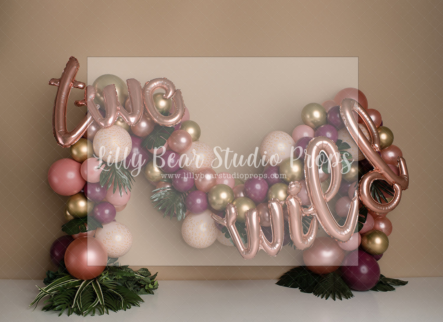 She's two wild by E Newton - Lilly Bear Studio Props, into the jungle, island jungle, jungle, jungle animals, jungle balloon wall, jungle balloons, jungle book, jungle first birthday, jungle island, jungle leaves, jungle one, jungle palms, jungle party, jungle safari party, jungle vines, jungle wall, little wild one, metalic balloons, metallic balloon, metallic balloons, welcome to the jungle, wild jungle, wild one, wild one girl