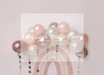 Shimmer Scandi Balloon Rainbow - Lilly Bear Studio Props, anchor, arrows, balloon, balloon chic, balloon garland, balloons, boho chic, bow and arrow, cake smash, FABRICS, girl, metallic, metallic balloon, metallic balloons, mint, pastel, pink, pretty cake smash, scandinavian, Scandinavian rainbow, spring scandinavian