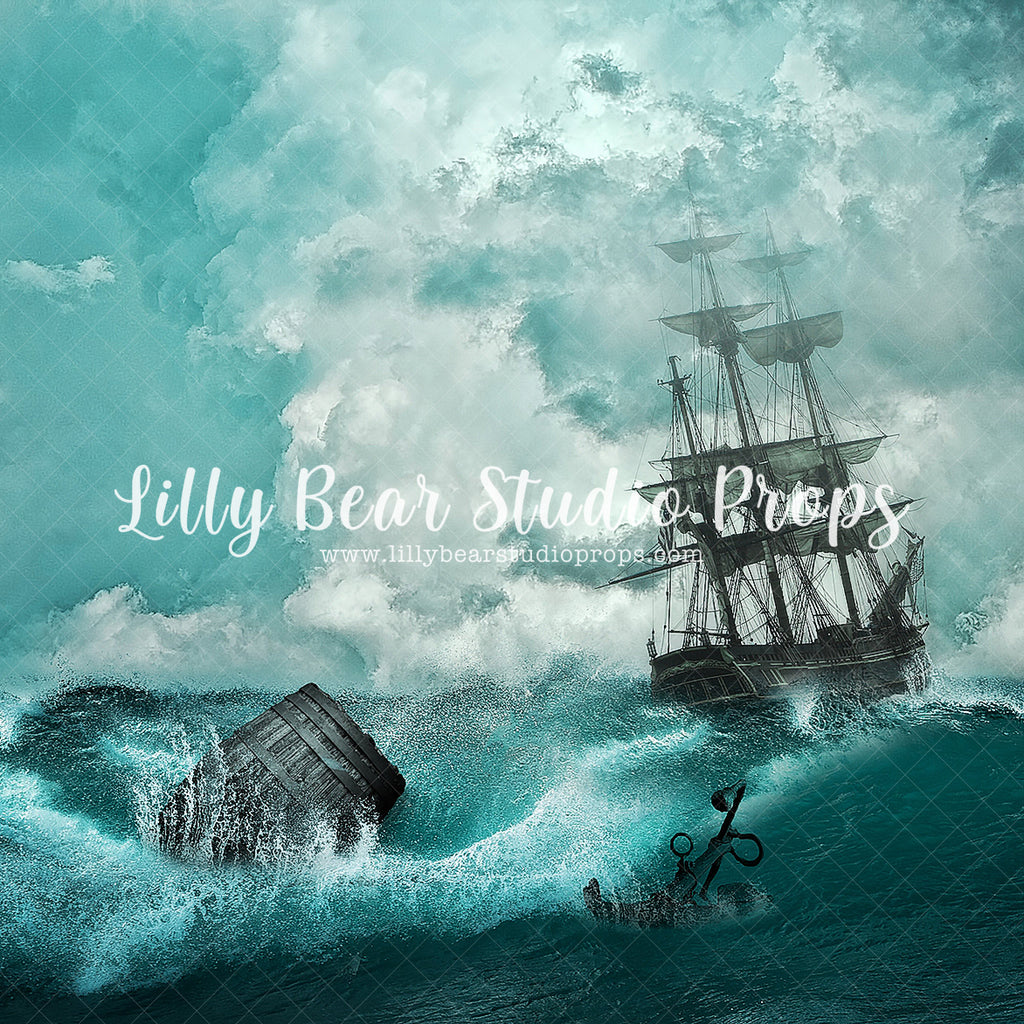 Shipwrecked by Lilly Bear Studio Props sold by Lilly Bear Studio Props, adventure - anchor - cake smash - clouds - disn