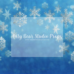 Silver Snowflakes - Lilly Bear Studio Props, christmas, Cozy, Decorated, Festive, Giving, Holiday, Holy, Hopeful, Joyful, Merry, Peaceful, Peacful, Red & Green, Seasonal, Winter, Xmas, Yuletide