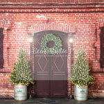 Simple Holiday Alley Entry - Lilly Bear Studio Props, christmas, Cozy, Decorated, Festive, Giving, Holiday, Holy, Hopeful, Joyful, Merry, Peaceful, Peacful, Red & Green, Seasonal, Winter, Xmas, Yuletide