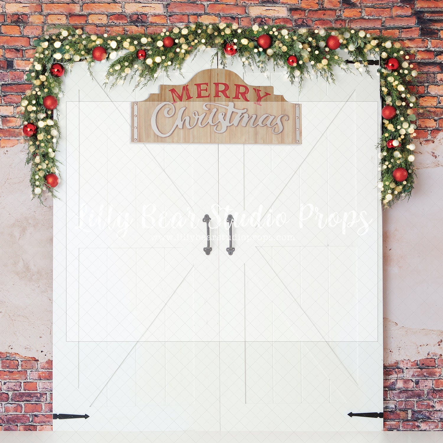 Simply Red - Lilly Bear Studio Props, christmas, Cozy, Decorated, Festive, Giving, Holiday, Holy, Hopeful, Joyful, Merry, Peaceful, Peacful, Red & Green, Seasonal, Winter, Xmas, Yuletide