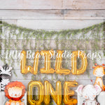 Simply Wild One Jungle - Lilly Bear Studio Props, baby jungle, elephant jungle, fabric, fine art, girls, heart jungle, into the jungle, jungle, jungle animals, jungle first birthday, jungle one, jungle party, jungle safari party, little wild one, poly, simple garland, spanish moss, vinyl, welcome to the jungle, wild jungle, wild one, wild one girl, Wrinkle Free Fabric