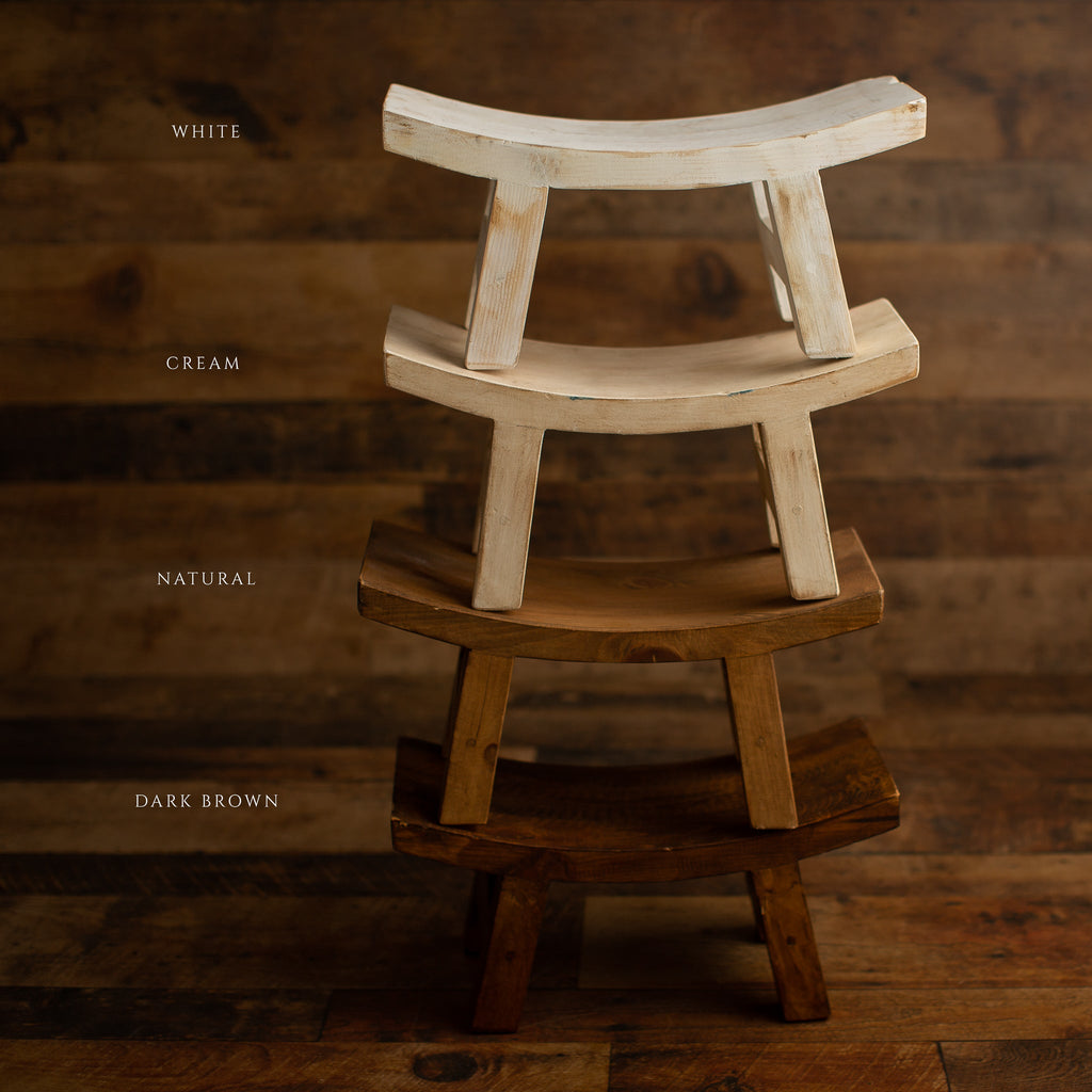 Sitter Stool (RTS) - Lilly Bear Studio Props, baby chair prop, baby stool prop, Canadian Newborn Wood Props, canadian photographer, Canadian photography props, canadian wood photography props, Canadian Wood Props, honey bucket, Newborn bed, Newborn bowl, newborn honey bucket, newborn photographer, newborn photographer props, newborn photography, newborn props, portrait photographer, prop, vintage buckets, wood, wood bucket newborn prop, Wood Newborn Photography Props, wood prop