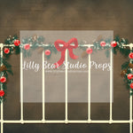 Sleeps Till Christmas Brick - Lilly Bear Studio Props, christmas, Cozy, Decorated, Festive, Giving, Holiday, Holy, Hopeful, Joyful, Merry, Peaceful, Peacful, Red & Green, Seasonal, Winter, Xmas, Yuletide