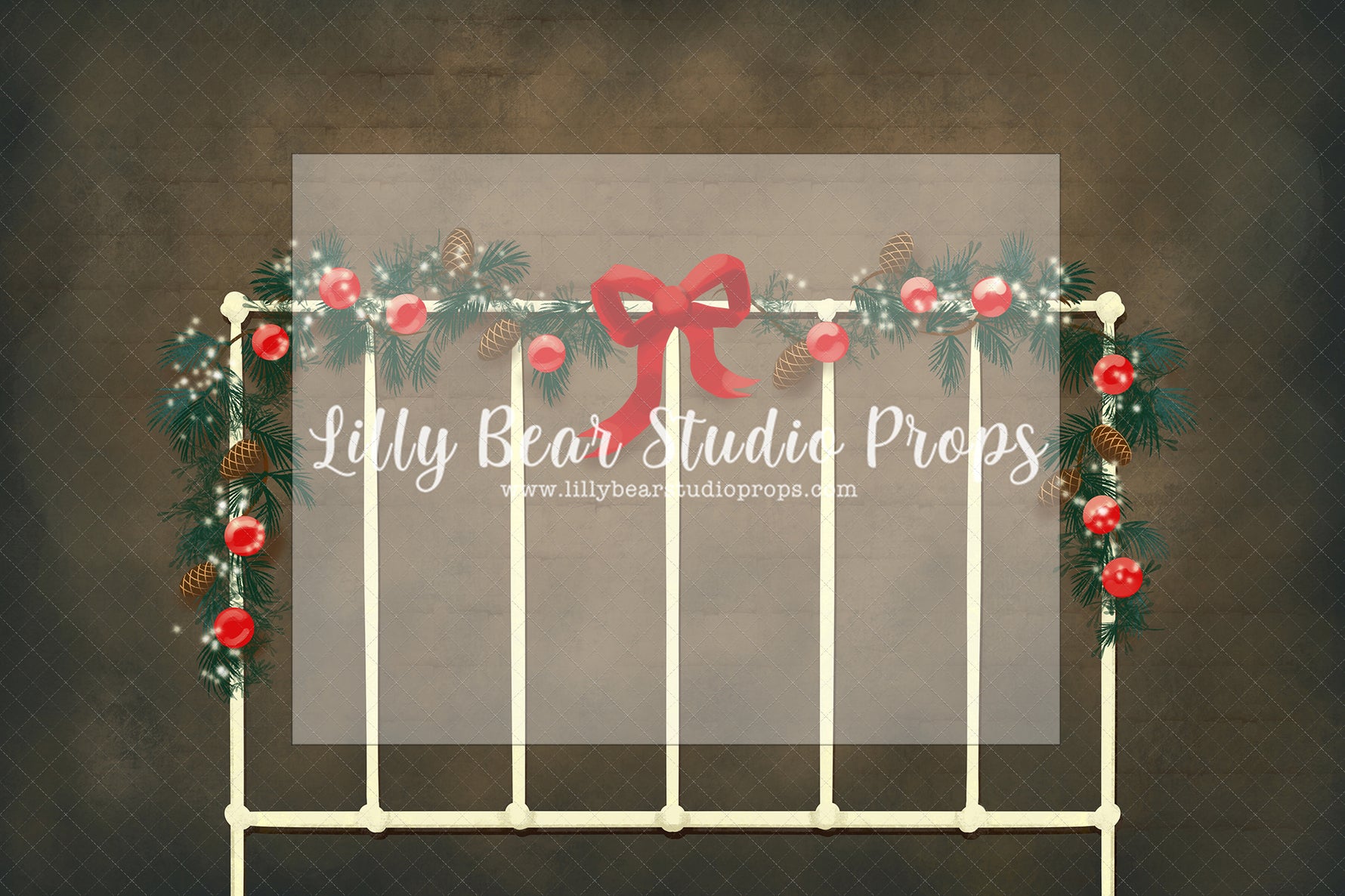 Sleeps Till Christmas Brick - Lilly Bear Studio Props, christmas, Cozy, Decorated, Festive, Giving, Holiday, Holy, Hopeful, Joyful, Merry, Peaceful, Peacful, Red & Green, Seasonal, Winter, Xmas, Yuletide
