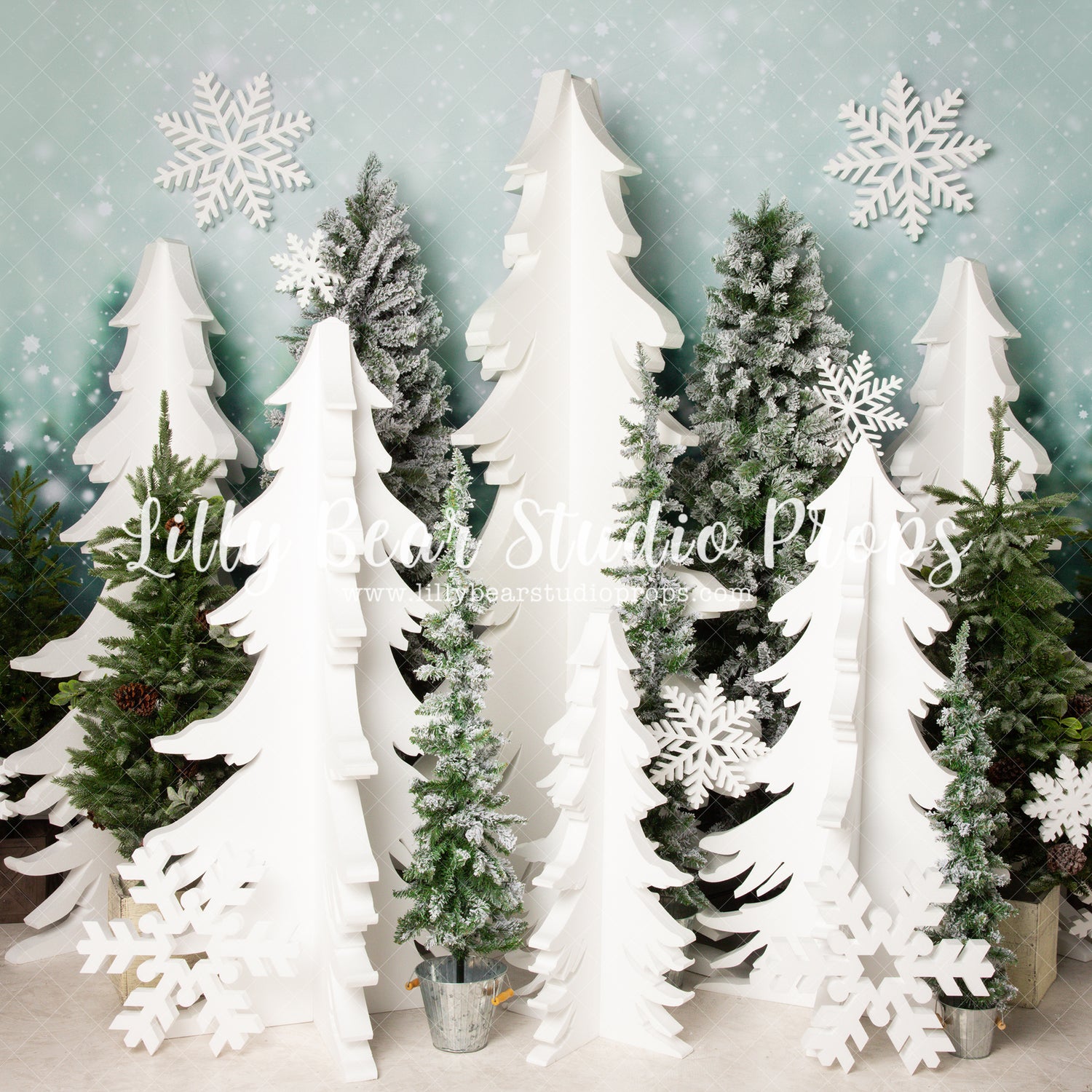 Snowflake Pine Forest