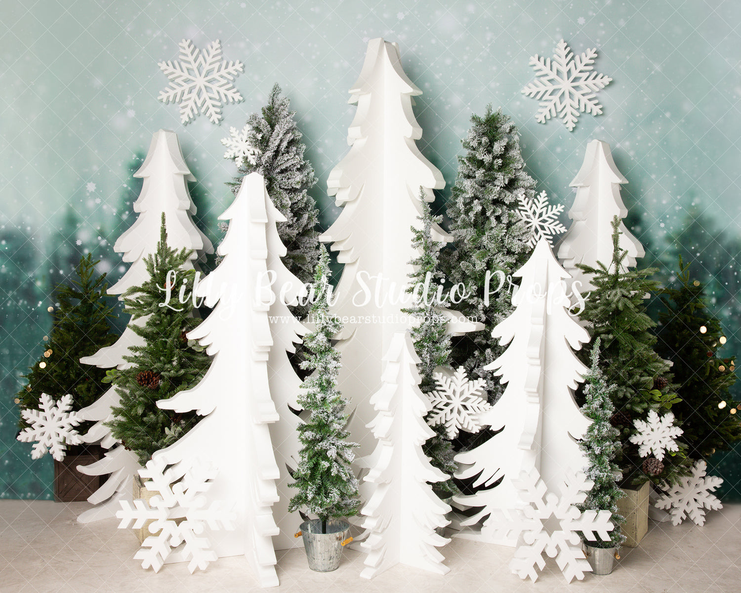 Snowflake Pine Forest