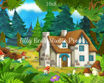 Snow's Cottage by Lilly Bear Studio Props sold by Lilly Bear Studio Props, cottage - disney - disney princess - fantasy