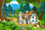 Snow's Cottage by Lilly Bear Studio Props sold by Lilly Bear Studio Props, cottage - disney - disney princess - fantasy