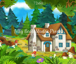 Snow's Cottage by Lilly Bear Studio Props sold by Lilly Bear Studio Props, cottage - disney - disney princess - fantasy