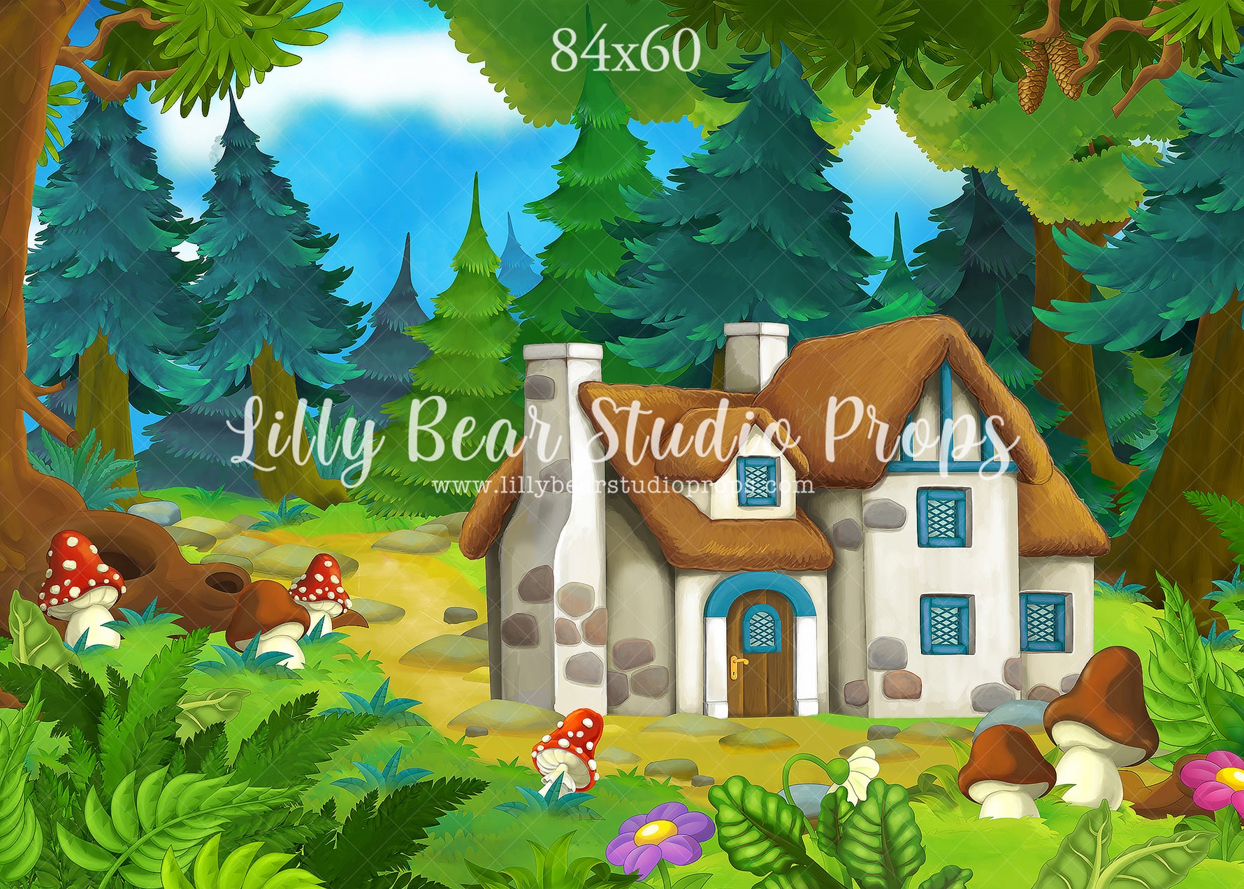 Snow's Cottage by Lilly Bear Studio Props sold by Lilly Bear Studio Props, cottage - disney - disney princess - fantasy