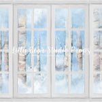 Snowy Birch Window by Jessica Ruth Photography sold by Lilly Bear Studio Props, birch - birch trees - castle - fantasy