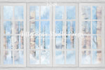 Snowy Birch Window by Jessica Ruth Photography sold by Lilly Bear Studio Props, birch - birch trees - castle - fantasy