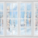 Snowy Birch Window by Jessica Ruth Photography sold by Lilly Bear Studio Props, birch - birch trees - castle - fantasy