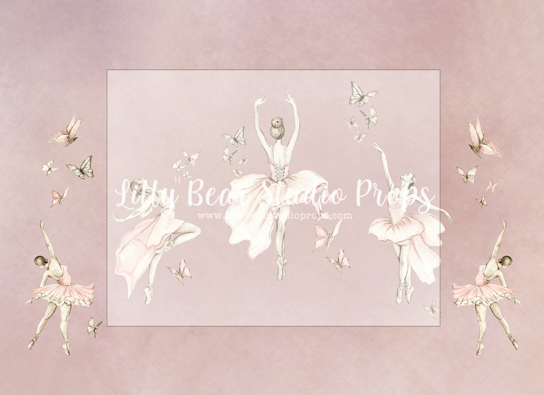 Soaring Heights - Lilly Bear Studio Props, ballerina, ballerina princess, blush, blush texture, Blushful, blushing, dancer, one, pink tutu, tiny dancer, tutu